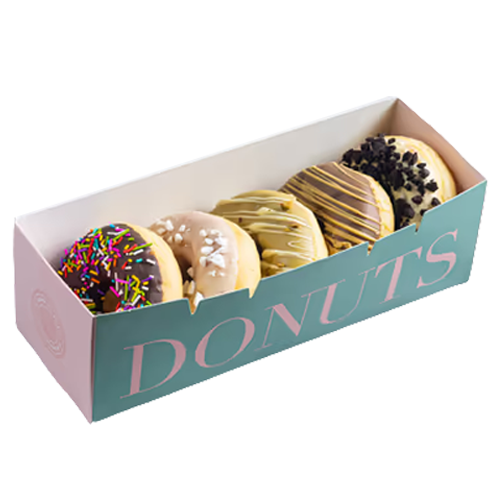 מארז דונאטס - חמישייה - Box of donuts - five