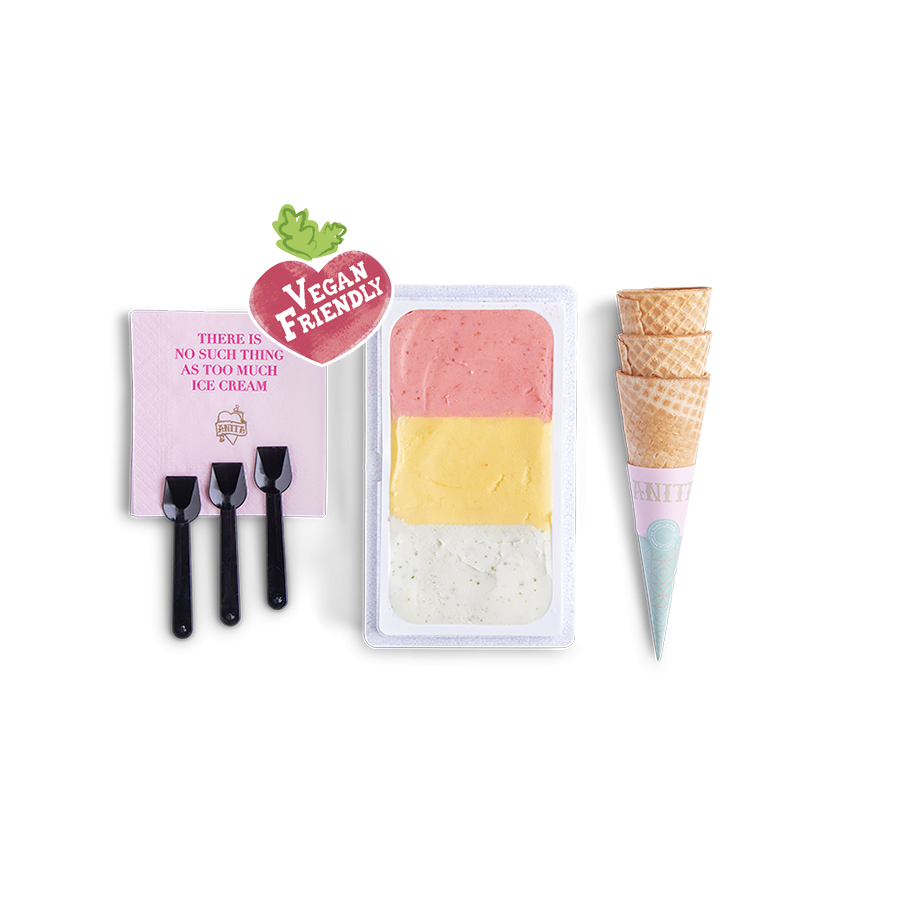 קילו גלידה טבעוני - 1 KG vegan