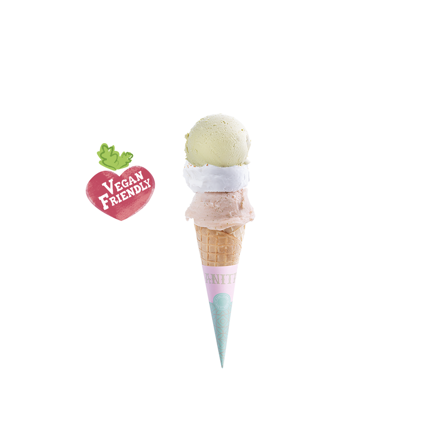 ג'מבו - 3 כדורים טבעוני - Jumbo- 3 scoops  vegan